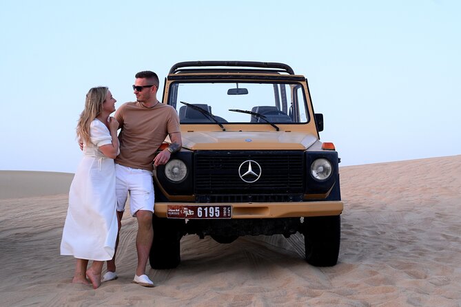 Dubai: Morning Safari by Vintage G Class & Al Marmoom Experience - Live Cooking Station Breakfast: What You Eat Matters Here