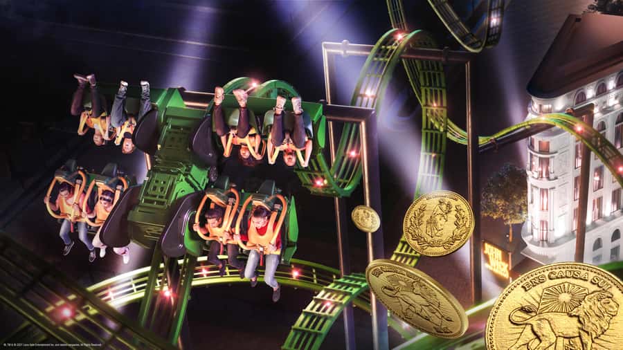 Dubai: MOTIONGATE ™ Theme Park Entry Ticket - The Three Studios Layout: Columbia, DreamWorks, Lionsgate