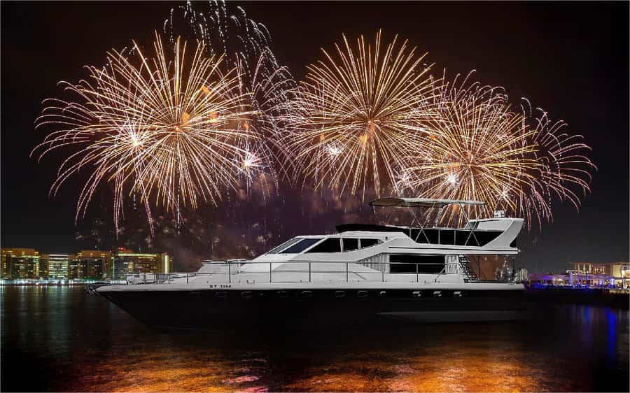 Dubai: New Year Eve Luxury Yacht Fireworks View & BBQ Cruise - Key highlights to clock before you go