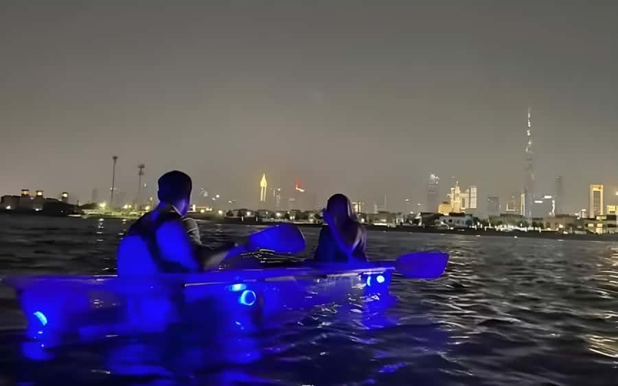Dubai: Night Kayaking Tour - Duration and Pace: What 1 Hour Feels Like