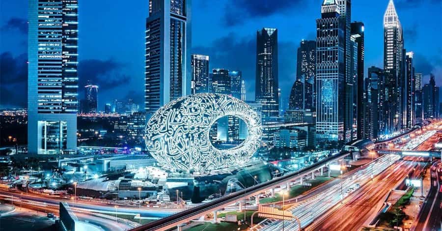Dubai: Nighttime Guided City Tour by Van & Blue Water Island - Key highlights that make this tour worth your time