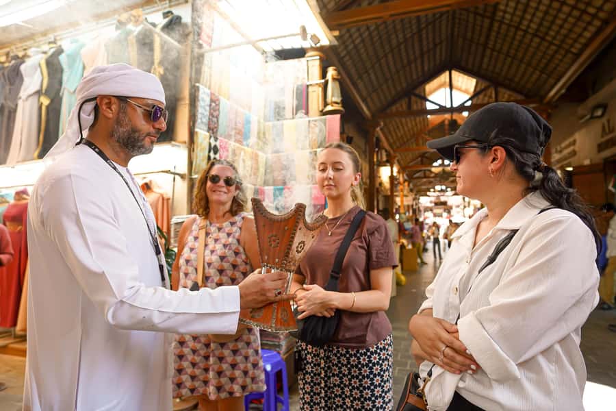Dubai: Old Town, Street Food, Creek, Souks, & Emirati House - Dubai Spice Souk, then Dubai Gold Souk, with real shopping time
