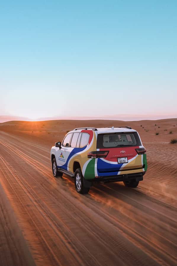 Dubai: Premium Desert Safari, Camel Ride, BBQ & Sandboarding - Oryx and Gazelles on the Way Out, Then the Dune Bashing Hit