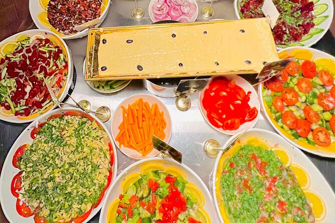 Dubai Premium Desert Safari – Live Buffet Dinner & Luxury Camp - The 32-Item Live Buffet Dinner, Plus Unlimited Drinks