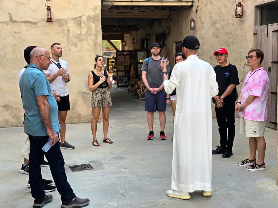 Dubai: Premium Old Town, Street Food, Souks & Boat Ride Tour - Dubai Creek Views from the Water: Abra Time Changes Everything