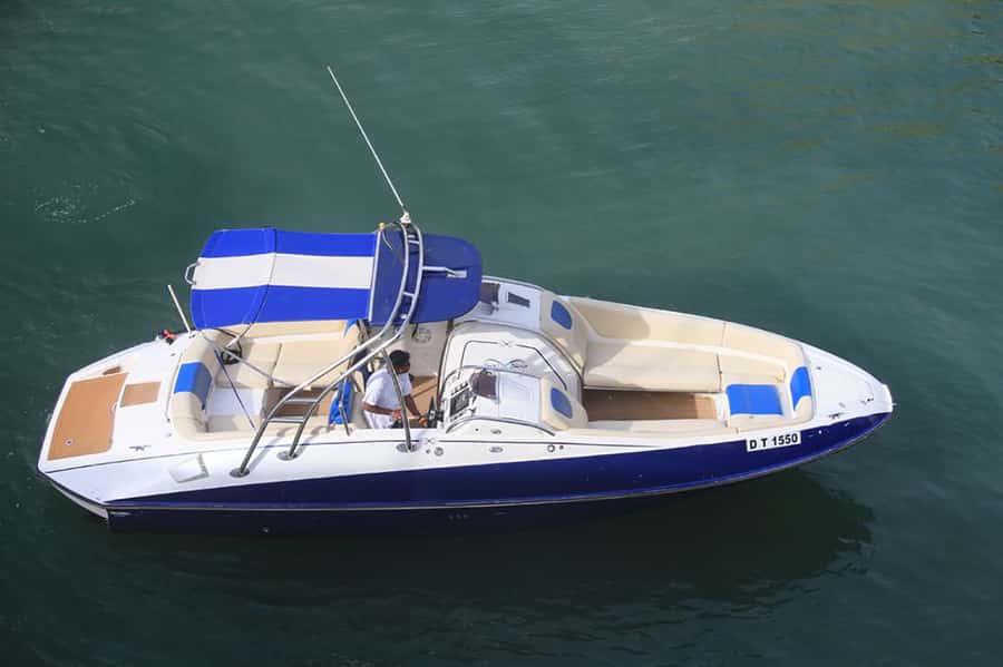 Dubai: Private Creek Harbour and Water Canal Cruise - The Sheikh Zayed Road Waterfall Glide Is the Big “Wow” Moment