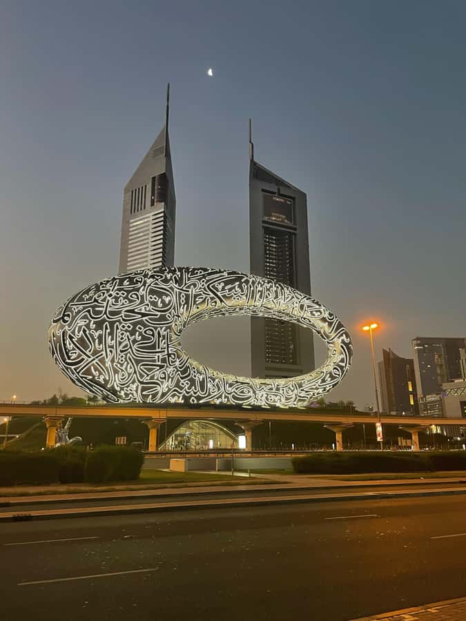 Dubai:Private Frame Entry, Mosque, Souks, Tastings& transfer - Dubai Frame, glass floor, and old-versus-new views