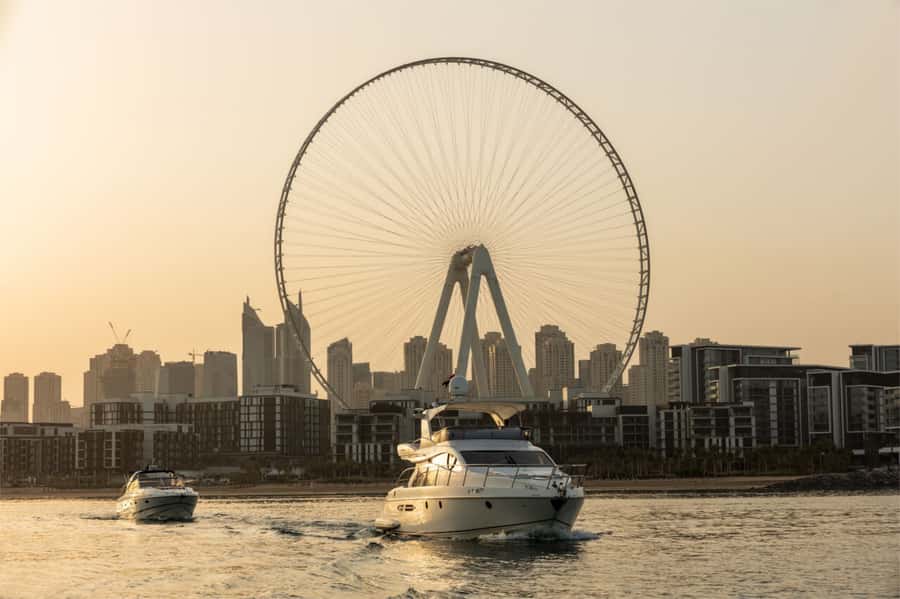 Dubai: Private Luxury Yacht Cruise for up to 20 People - Meeting Everest Yacht Charter at Dubai Marina Walk, Gate T