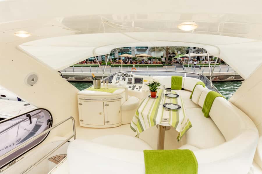 Dubai: Private Luxury Yacht Cruise for up to 20 People - Onboard comfort: air conditioning, towels, water, and real space