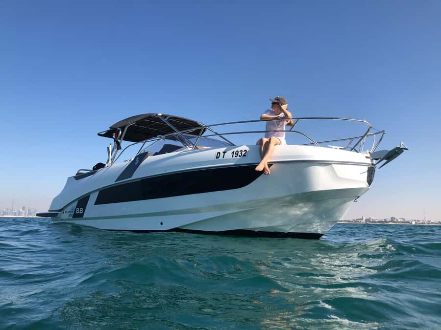 Dubai: Private Sea Escape Cruise - Swim, Tan & Sightsee - Key highlights at a glance