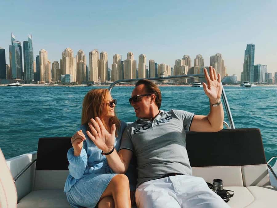 Dubai: Private Sea Escape Cruise - Swim, Tan & Sightsee - The swim break in the Arabian Gulf, and what to pack