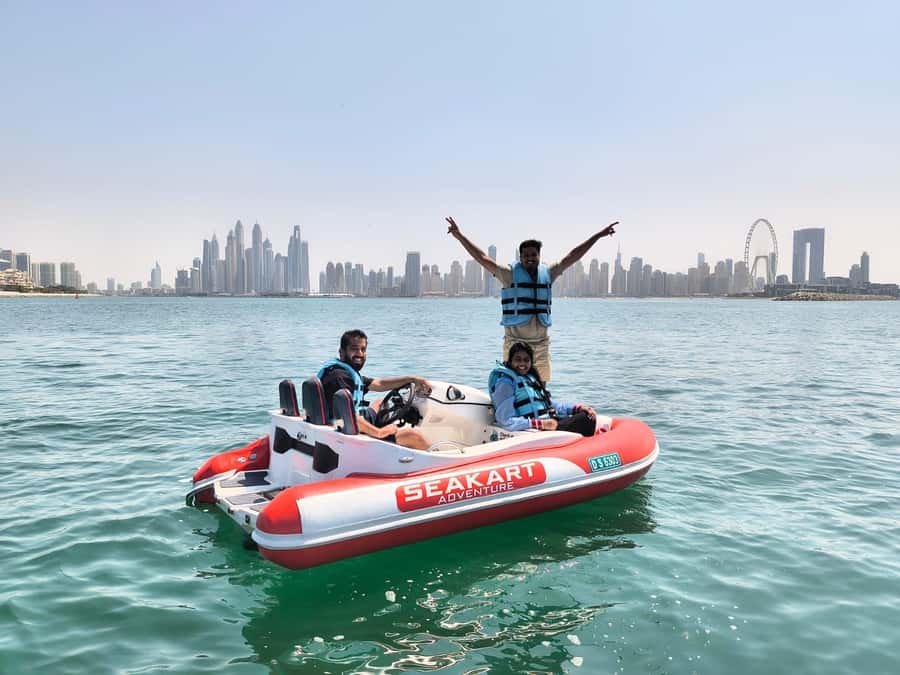 Dubai: Private Self-Drive SeaKart Jet Ski Boat Tour - The World Islands stop and why the timing matters