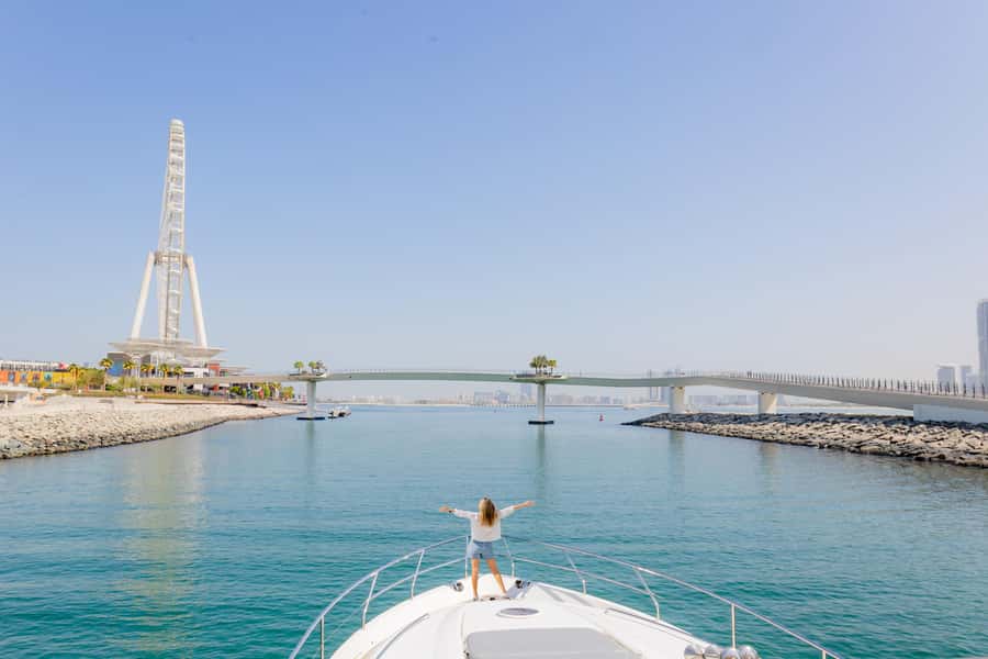Dubai: Private VIP Luxury Yacht Tour with BBQ & Drinks - Dubai Marina Canal and the JBR Side: Where the Water-Level Views Shine