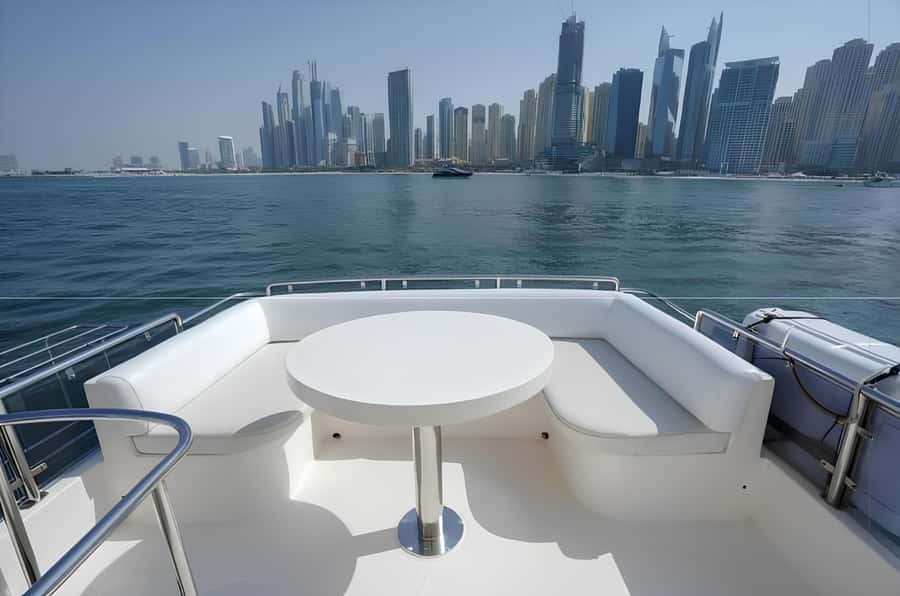 Dubai: Private Yacht Tour Experience with Soft Drinks - Crew service: polite, professional, and genuinely attentive