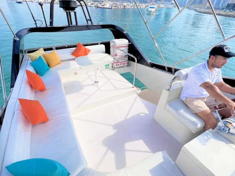 Dubai:Private Yacht with and Burj Al Arab Sightseeing. - Dubai Marina: your warm-up view of the city