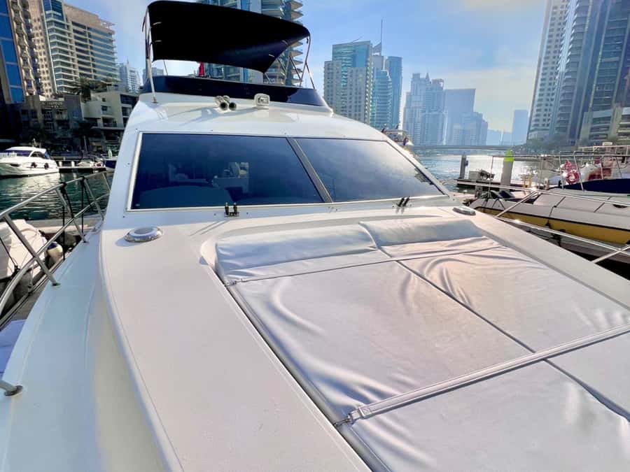 Dubai:Private Yacht with and Burj Al Arab Sightseeing. - Up close to Burj Al Arab: the moment that sticks