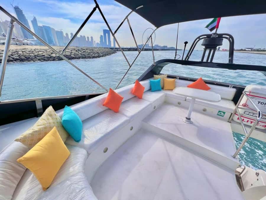 Dubai:Private Yacht with and Burj Al Arab Sightseeing. - Activities on board: what you can do besides sightseeing