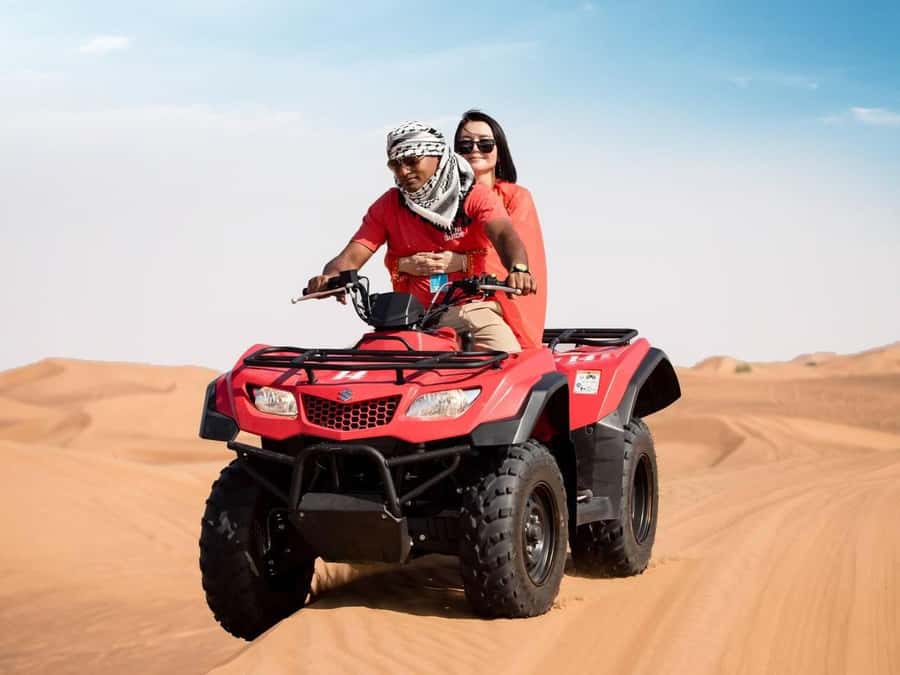 Dubai: Quad Bike or Dune Buggy Adventure & Optional Transfer - Quad bike vs 1000cc dune buggy: pick based on how you like to drive