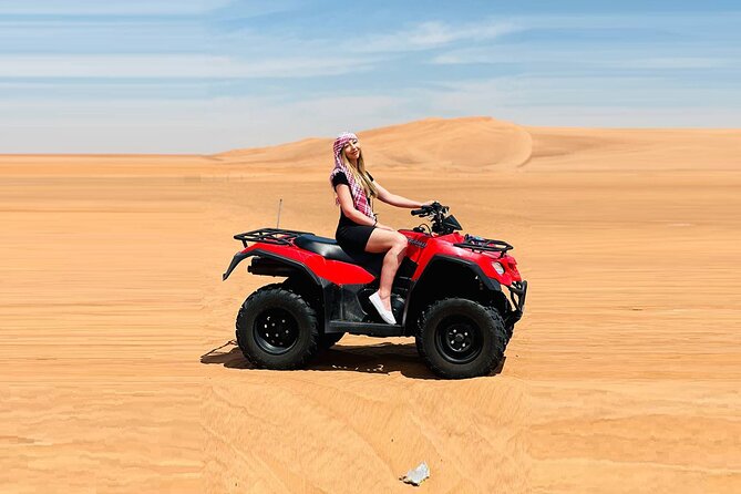Dubai: Quad Bike Safari, Camels, & Camp with BBQ Dinner - Bedouin Camp Dinner: BBQ, Shisha, Henna, and Dance Shows