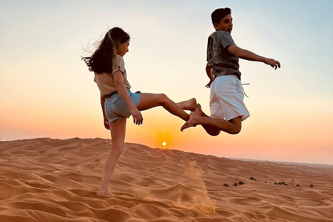 Dubai Red Dune Safari with Bedouin BBQ Dinner & Hotel Transfers - Al Awir: camel ride, falconry show, and henna you can actually see