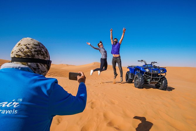 Dubai Red Dunes ATV, Camels, Stargazing & 5<em> BBQ Al Khayma Camp – Key highlights to plan around’ /></p>
<ul>
<li><strong>60-minute ATV circuit</strong> on Lahbab’s red-orange dunes, with a helmet and instructor briefing</li>
<li><strong>Sandboarding and photo stops</strong> after your ride, so you don’t miss the best angles</li>
<li><strong>Al Khayma Elite 5-star camp</strong> with BBQ buffet, live bread, and live BBQ station</li>
<li><strong>Bedouin activities</strong> like camel riding, henna for ladies, shisha, falcon photos, and Arabic attire</li>
<li><strong>Evening-only stargazing and fire show</strong>, depending on your departure time</li>
</ul>
<h2 id="atv-and-al-khayma-in-one-day-and-why-it-actually-works">ATV and Al Khayma in one day, and why it actually works</h2>
<p><img width="669" height="446" decoding="async" src=