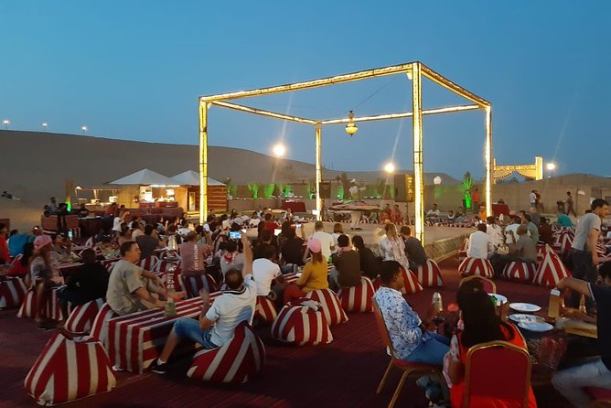 Dubai Red Dunes Desert Safari : Sandboarding, BBQ & Live Shows - BBQ dinner plus vegetarian options you can actually use