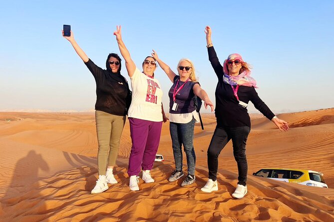 Dubai Red Dunes Safari, ATV, Camel ride, BBQ at Desert Camp - Dinner in the desert camp: BBQ buffet, soft drinks, and live shows