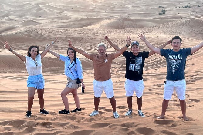 Dubai Red Dunes Safari, ATV, Camel ride, BBQ at Desert Camp - Lahbab stop: ATV quad biking, then 4x4 dune bashing and photo time