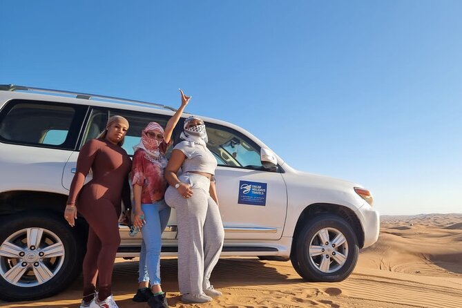 Dubai Red Dunes with Sandboarding, Camel Ride, Falcon & VIP Camp - Safety and comfort tips that actually help
