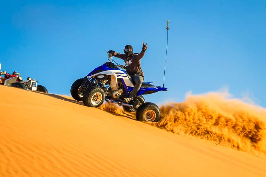 Dubai: Safari, Quad Bike, Camel Ride, and Buffet Dinner - From pickup to red dunes, why the timing works