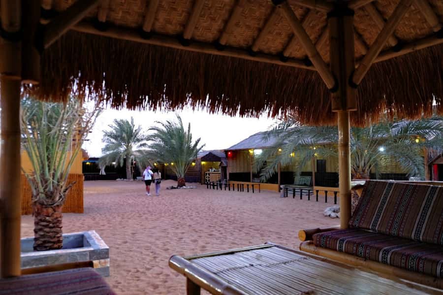 Dubai: Safari, Quad Bike, Camel Ride, and Buffet Dinner - Camel ride plus sunset: the calm contrast you will appreciate