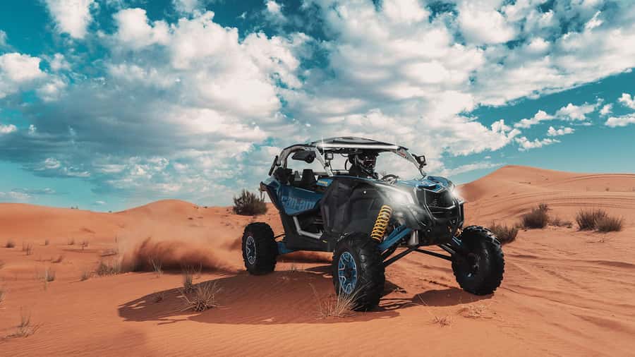 Dubai: Self-Drive 4WD Dune Buggy Guided Desert Adventure - Your Ride: Customized Polaris XP 1000, Built for Sand
