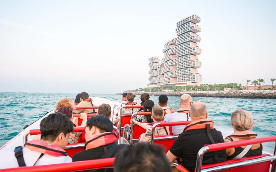 Dubai: Sightseeing Speedboat Tour with Live Tour Guide - Atlantis and Burj Al Arab: Landmarks That Look Different From Water