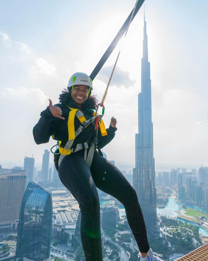 Dubai: Sky Views Observatory Ticket with Optional Extras - The Sky Edge Walk option: the harness, the briefing, and the view