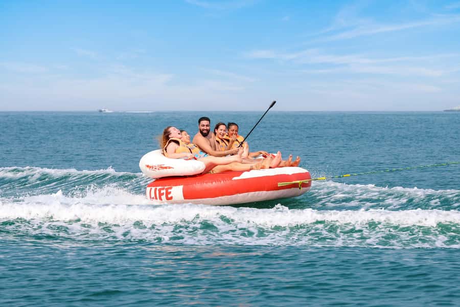 Dubai: Speedboat-Pulled Donut Ride Trip in JBR - What the 30 minutes really feel like on the water