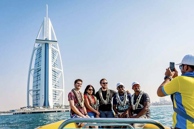 Dubai Speedboat Tour, Marina, Atlantis, Palm & Burj Al Arab - Stop by Stop: How the route sets up the big Dubai photo moments