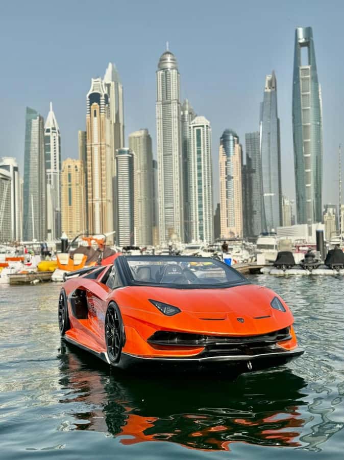 Dubai: Splash & Thrill | 20min Jet Car DXB Harbour - Safety briefing, life jackets, and escort boats on standby