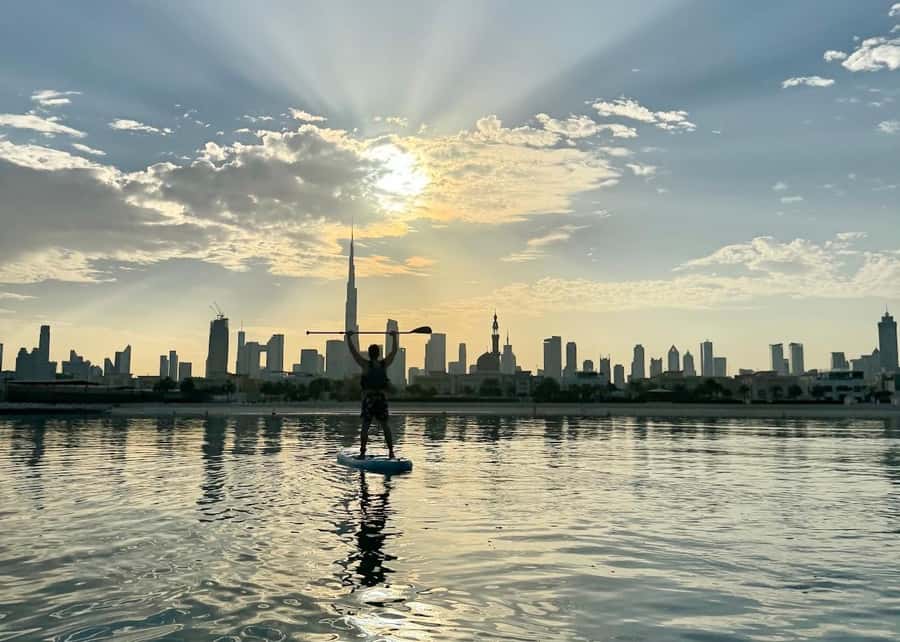 Dubai: Stand-Up Paddle Boarding with Burj Khalifa View - Group Size, Instructor Language, and the Comfort Factor