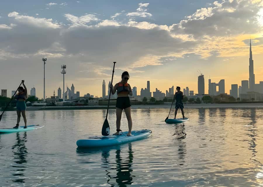 Dubai: Stand-Up Paddle Boarding with Burj Khalifa View - Included Extras That Actually Save You Money
