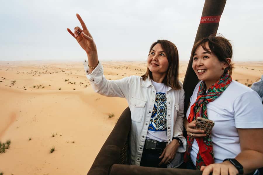 Dubai: Sunrise Hot Air Balloon Tour Over the Desert - Hotel Pickup and the Ride Out to the Balloon Camp