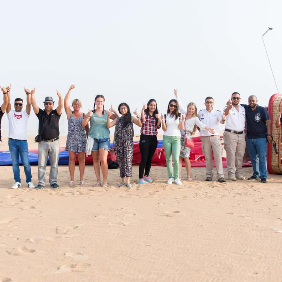 Dubai: Sunrise Hot Air Balloon Tour with E-Certificate - Extras That Actually Add Value: Falcon Photo, Wi-Fi Options, and E-Certificate