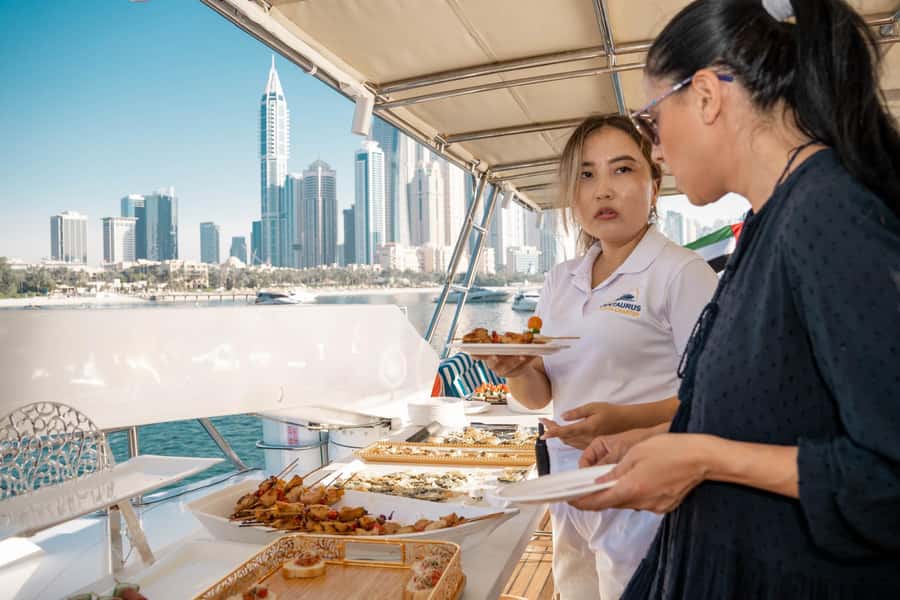 Dubai: Sunset & Night Cruise with Bites and Drinks - What You’re Really Buying for $67 in Dubai