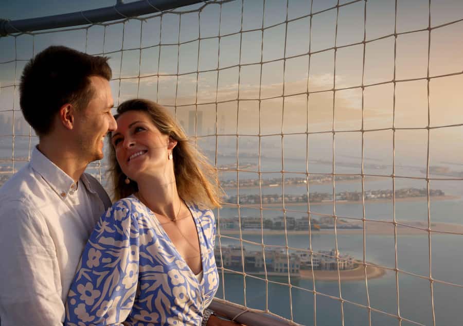 Dubai: The Dubai Balloon at Atlantis - Flight height and timing: when you should aim for sunset views