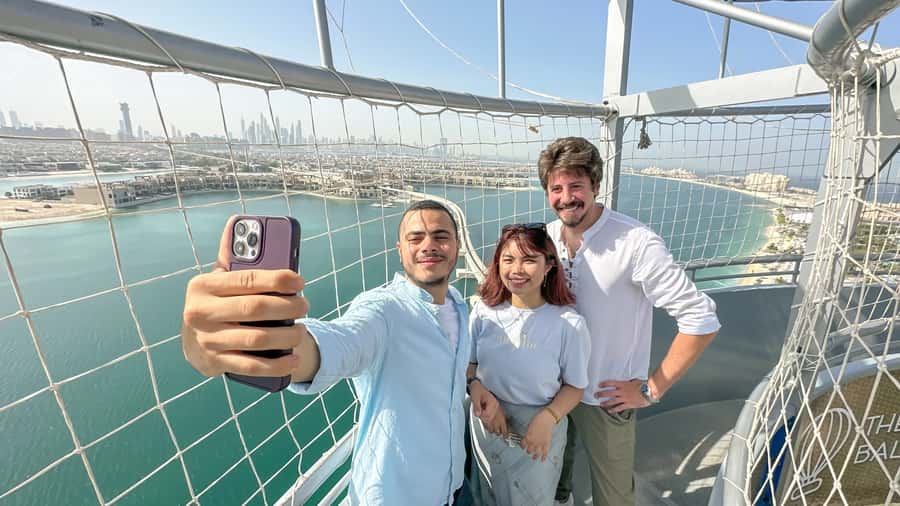 Dubai: The Dubai Balloon at Atlantis - Getting to the right place, Atlantis vs Aquaventure vs the Avenues