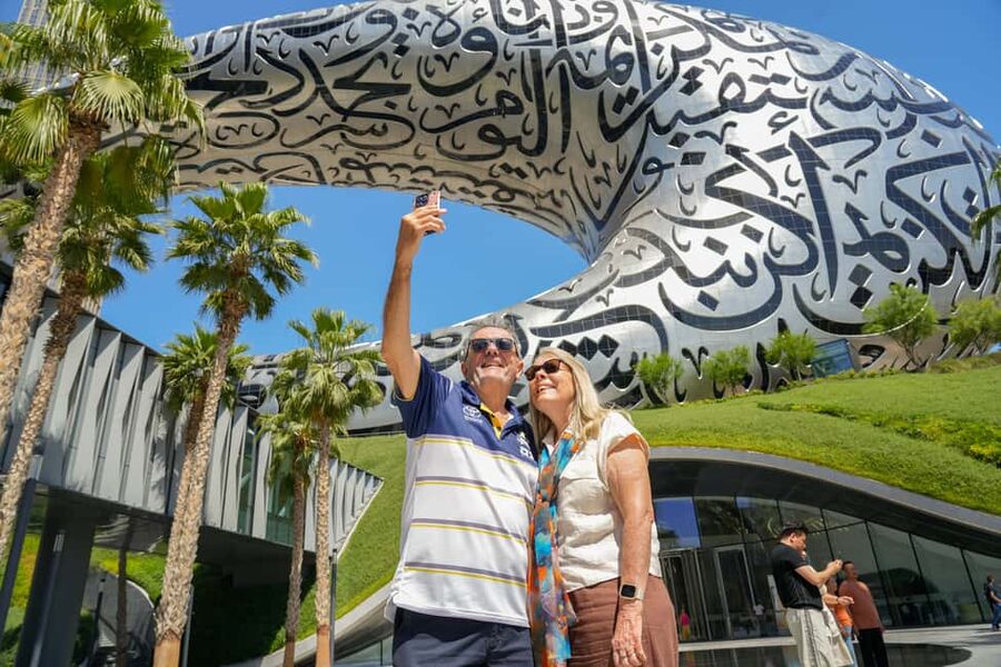 Dubai Top Highlights: Frame Entry, Souks, Abra & Street Food - Palm Jumeirah Photo Drive: The Icon Ride-By That Makes Sense
