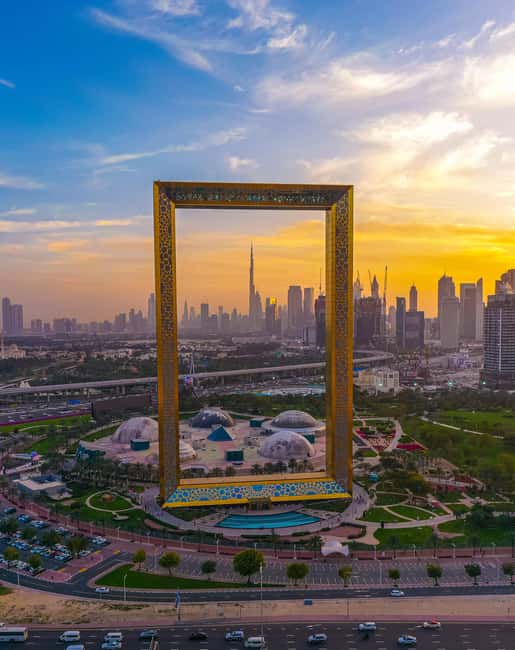 Dubai Top Highlights: Frame Entry, Souks, Abra & Street Food - Museum of the Future: Short Stop, Ground Floor Access