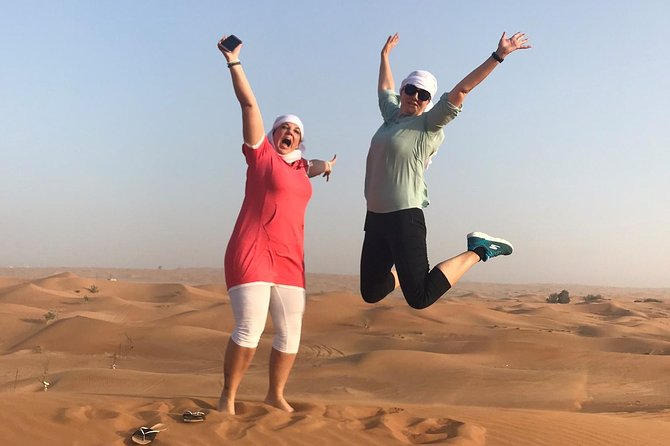 Dubai: Unique SUNSET 4WD Red Dunes Safari - When the Desert Day Starts: 2:30 pm, Lahbab, and Sunset Timing
