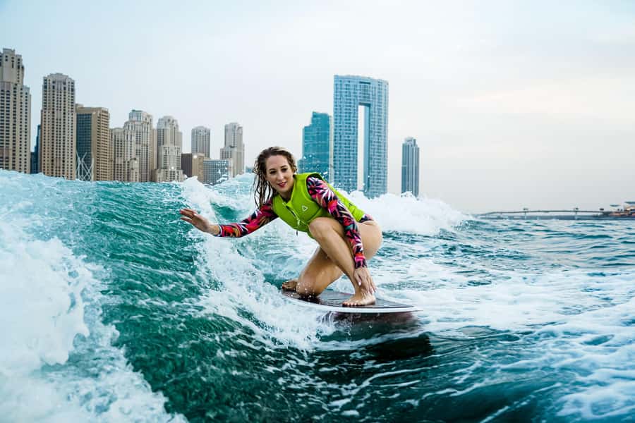 Dubai wakesurfing & wakeboarding: Snacks & drinks included! - CrazyWake at Dubai Marina: Nautique S21 and G23, built for real riding