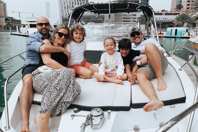 Dubai Yacht Sea escape Cruise, Swim, Tan & Sightsee! - Dubai Marina and JBR views: where the cruise vibe starts