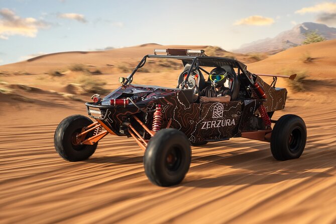 Dune Buggy & Private Dinner in the Dunes in Mleiha National Park - The dune buggy ride: speed, control, and that Mad-Max feeling